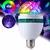Lâmpada de Led giratória colorida para festas na internet