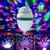 Lâmpada de Led giratória colorida para festas - Shop now