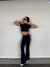 CROPPED MANGA CURTA MELISSA - PRETO - comprar online