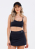 Conjunto Top e Shorts Saia Aura Preto - Poliamida na internet