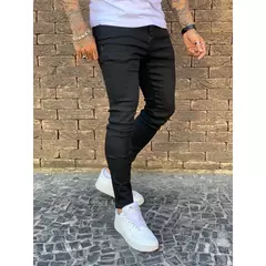 Calça Masculina Skinny Com Elastano - comprar online