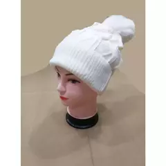 Touca Feminina Inverno Lã Trançada - Pandadripp