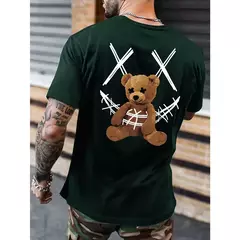 Camisa Masculina Urso Smile Manfinity na internet