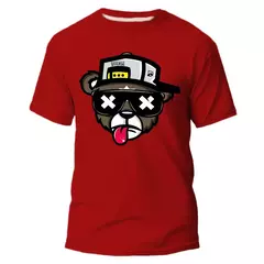 Imagem do Camisa Masculina Urso Bolado
