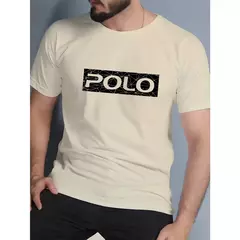 CamisaMasculina Polo Estampada - comprar online