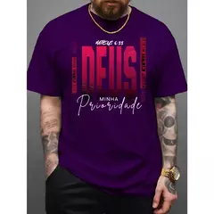 Camisa Masculina Deus Prioridade Blessed - comprar online