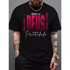 Camisa Masculina Deus Prioridade Blessed - loja online