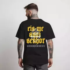 Camisa Masculina "Eis-me Aqui Senhor" Street Wear - Pandadripp
