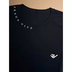 Camisa Masculina Gola Jesus Vive Blessed - Pandadripp