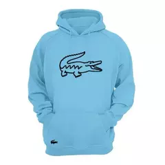 Blusa de frio moletom Cangurú Lacoste estampado na internet