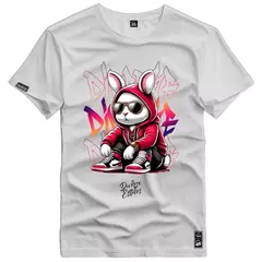 Camiseta Street Wear Bunny Masculina - Pandadripp