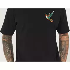 Camisa Gola Redonda Beija Flor Malha Premium - Pandadripp