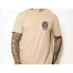 Camisa Gola redonda Caveira Mexicana Malha Premium - Pandadripp