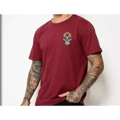 Camisa Gola redonda Caveira Mexicana Malha Premium - loja online