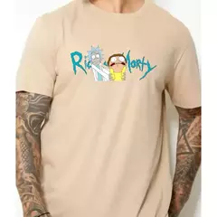 Camisa Ricky Morty Gola Redonda na internet