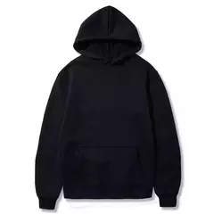 Blusa de frio Moletom Canguru malha grossa - comprar online