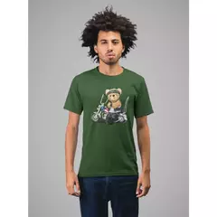 Imagem do Camiseta Masculina Estampada Ursinho Street Wear Slim