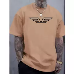 Camiseta Luz Camisa Algodao Camisa Gola Redonda - comprar online