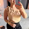 Blusa Feminina Um Ombro Duna Elegante - comprar online