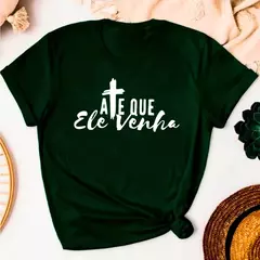 Camiseta Feminina T-Shirt Gospel Tendência - comprar online