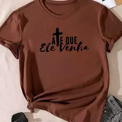 Imagem do Camiseta Feminina T-Shirt Gospel Algodão