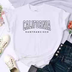 Camisa Feminina Casual 100% Algodão na internet