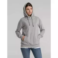 Imagem do Moletom Feminino Blusa De Frio Liso Preto Moda Estiloso Casaco Inverno Com Capuz