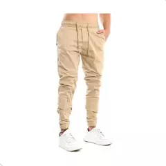 Calças Masculina Jogger Com Punho Elástico na internet