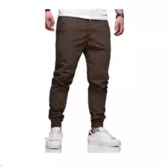 Calças Masculina Jogger Com Punho Elástico - comprar online