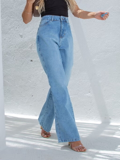 Calça Jeans Wide Leg Feminina Patalona na internet