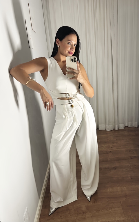 Blusa Nina Off White - comprar online