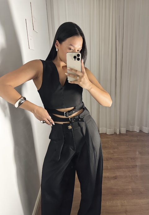 Blusa Nina Preta - comprar online