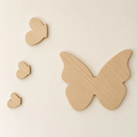Silueta de MARIPOSA + MARIPOSITAS