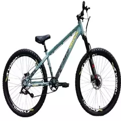 Vikingx Tuff 30 preto amarelo whelling single freio hidraulico vmaxx liso com suspen na internet
