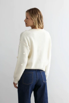 SWEATER POMPONES - PAPAYITAS.OK