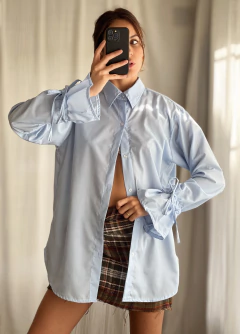 MAXI CAMISA LULA CELESTE - PAPAYITAS.OK