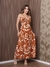 Vestido Longo Estampado – Leveza e Elegância para Qualquer Ocasião! - comprar online