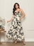 Vestido Longo Estampado – Leveza e Estilo para Todas as Ocasiões! - comprar online