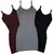 Kit 3 Vestidos Canelados Alcinha Midi – Multicores do P ao GG - RicxExpress