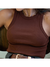 Blusa Regata Bicolor Blogueira Slim Fit – Estilo & Conforto no Verão