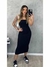 Vestido Midi Tomara que Caia Anarruga Elegante - comprar online