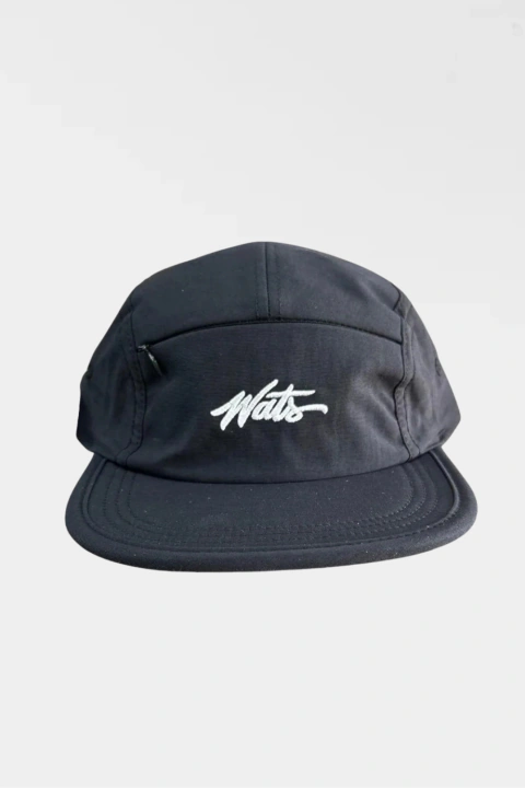 BONE WATS 5PANEL ZIPER TAG PRETO