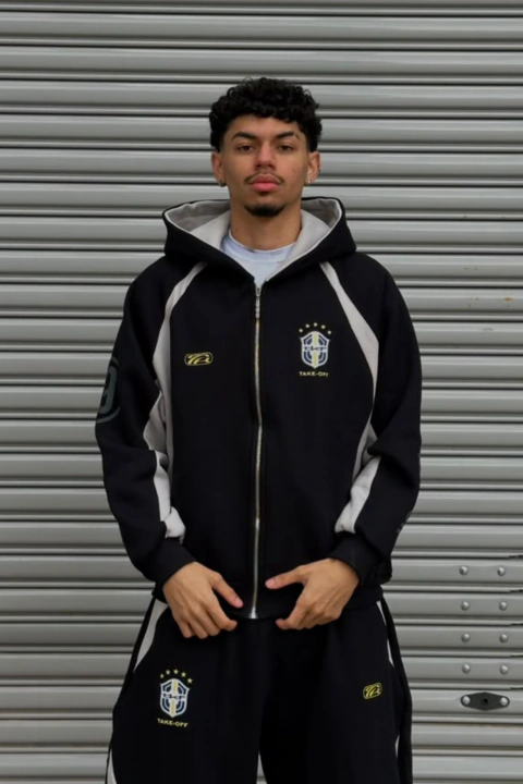 JAQUETA TAKE OFF BRASA ZIP HOODIE