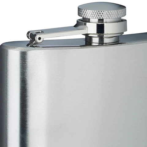 Imagen de Petaca De Acero Inox Premium + Embudo