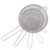 Set De 5 Coladores Doble Malla Aro Acero Inoxidable - comprar online