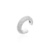 Piercing encaixe todo cravejado