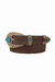 Cinto Couro Vintage Pedradia