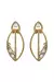 Brinco Longo Sementes Ouro Vintage