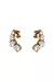 Brinco Cuff Lime Ouro Vintage
