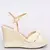 SANDALIA ANABELA OFF WHITE CONSTANCE na internet